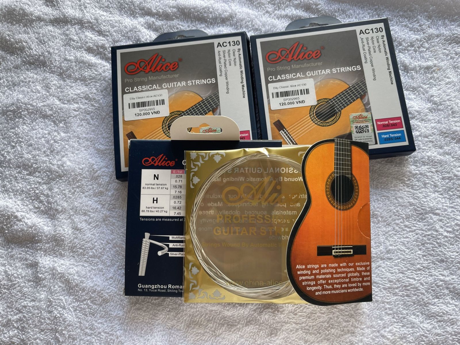 Dây Guitar Classic Alice AC130